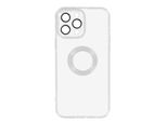 Avizar, Custodia In Silicone Trasparente Per Apple Iphone 14 Pro In Stile Cromato, Trasparente