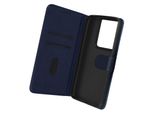 Avizar, Custodia In Pelle Finta Con Funzione Di Supporto Per Oppo Reno 8 Pro 5G, Blu Scuro