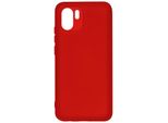 Custodia Semirigida In Silicone Per Xiaomi Redmi A1 / A2, Soft Touch - Rosso