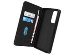 Avizar, Custodia In Pelle Finta Con Funzione Di Supporto Per Xiaomi 12T, Xiaomi 12T Pro, Nero