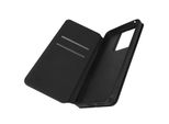 Avizar, Cover In Ecopelle Classic Edition Per Oppo Reno 8 Pro 5G, Nero