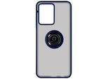 Custodia Ibrida Per Cellulare Con Supporto Ad Anello Vivo Y16 - Blu Scuro