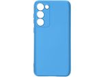 Custodia Semirigida In Silicone Per Samsung Galaxy S23, Soft Touch - Blu