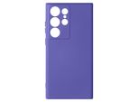 Custodia Semirigida In Silicone Per Samsung Galaxy S23 Ultra, Soft Touch - Viola