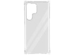 Avizar, Custodia Flessibile Samsung Galaxy S23 Ultra Silicone Bumper, Antiurto, Trasparente