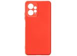 Custodia Semirigida In Silicone Per Xiaomi Redmi Note 12 4G, Soft Touch - Rosso