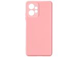 Custodia Semirigida In Silicone Per Xiaomi Redmi Note 12 4G, Soft Touch - Rosa Tenue