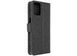 Custodia In Pelle Finta Con Funzione Di Supporto Per Motorola Moto G13, G23, G53 - Nero