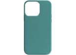 Custodia Semirigida In Silicone Per Apple Iphone 15 Pro Max, Soft Touch - Blu-Verde