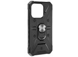 Avizar, Custodia Bumper Per Iphone 15 Plus Con Angoli Rinforzati, Armoring Bump, Nero