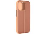 Apple Iphone 15 Pro View Cover Con Effetto Specchio E Funzione Stand - Oro Rosa