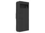Avizar, Custodia In Ecopelle Per Google Pixel 8 Con Slot Per Schede E Funzione Stand, Nero