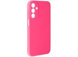 Avizar, Custodia Semirigida In Silicone Per Samsung Galaxy A15, Rosso Fucsia