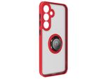Avizar, Custodia Per Cellulare Con Supporto Per Anello Samsung Galaxy S24, Rosso