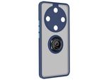 Avizar, Custodia Per Cellulare Con Supporto Ad Anello Honor Magic 6 Lite 5G, Blu Scuro