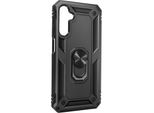 Avizar, Custodia Protettiva Ibrida Per Samsung A25 5G, Supporto Ad Anello, Nero