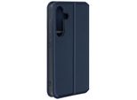 Avizar, Custodia In Pelle Finta Classic Edition Per Samsung Galaxy S24 / S25, Blu Scuro