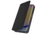 Avizar, Custodia In Pelle Finta Classic Edition Per Samsung Galaxy A25 5G, Nero