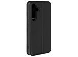Avizar, Custodia In Pelle Finta Classic Edition Per Samsung Galaxy S24 Plus / S25 Plus, Nero