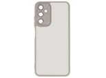 Avizar, Cover Protettiva Samsung Galaxy A25 5G, Retro Rigido, Fotocamera Protetta, Grigio Chiaro