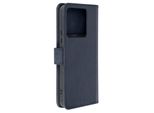 Avizar, Custodia In Ecopelle Con Funzione Di Supporto Xiaomi Redmi Note 13 Pro 5G, Blu Scuro