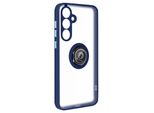 Avizar, Custodia Per Cellulare Con Supporto Per Anello Samsung Galaxy A35, Blu Scuro