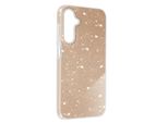 Avizar, Custodia In Silicone Sottile Per Samsung Galaxy A25 5G, Custodia Glitter, Oro