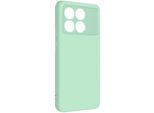 Avizar, Custodia Semirigida In Silicone Per Xiaomi Poco X6 Pro Con Cinturino Da Polso, Verde Chiaro