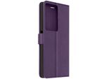 Avizar, Oppo A79 Wallet Cover, Custodia A Portafoglio Con Cinturino, Viola