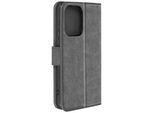 Avizar, Custodia In Pelle Finta Con Funzione Di Supporto Xiaomi Redmi Note 13 4G, Grigio