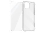 Avizar, Custodia Protettiva Per Iphone 15 Plus Angoli Rinforzati + Pellicola In Vetro, Trasparente
