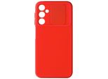 Avizar, Custodia In Silicone Per Samsung Galaxy A25 5G Con Copertura Della Fotocamera, Rosso
