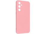 Avizar, Custodia Semirigida In Silicone Per Samsung Galaxy A55 Con Cinturino Da Polso, Rosa Chiaro