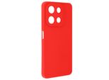 Avizar, Custodia In Silicone Softglow Per Xiaomi Redmi Note 13 5G, Fotocamera Protetta, Rosso