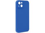 Avizar, Custodia In Silicone Softglow Per Apple Iphone 14, Fotocamera Protetta, Blu