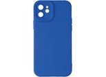 Avizar, Custodia In Silicone Softglow Per Apple Iphone 12, Fotocamera Protetta, Blu