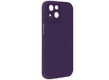 Avizar, Custodia In Silicone Softglow Per Apple Iphone 15 Plus, Fotocamera Protetta, Viola Scuro
