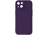 Avizar, Custodia In Silicone Softglow Per Apple Iphone 13, Fotocamera Protetta, Viola Scuro