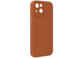 Avizar, Custodia In Silicone Softglow Per Apple Iphone 15, Fotocamera Protetta, Marrone Chiaro
