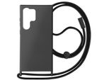 Avizar, Custodia A Catena Per Samsung Galaxy S24 Ultra 80Cm, Nero