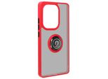 Avizar, Custodia Per Cellulare Con Supporto Ad Anello Xiaomi Redmi Note 13 Pro 4G, Rosso