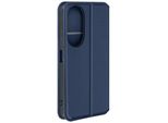 Avizar, Custodia In Pelle Finta Classic Edition Honor 90 Smart, Blu Scuro