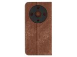 Avizar, Honor Magic 6 Lite 5G Denim Custodia In Ecopelle Con Funzione Stand, Marrone