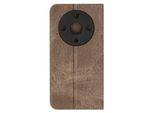 Avizar, Honor Magic 6 Lite 5G Denim Custodia In Ecopelle Con Funzione Stand, Bronzo
