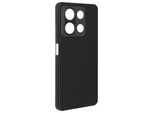 Avizar, Custodia Semirigida In Silicone Per Xiaomi Redmi Note 13 5G Con Cinturino Da Polso, Nero