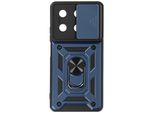 Avizar, Custodia Protettiva Per Xiaomi Redmi Note 13 5G Copertura Fotocamera Ad Anello, Blu Scuro