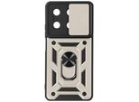 Avizar, Custodia Protettiva Per Xiaomi Redmi Note 13 5G Con Supporto Per Fotocamera Ad Anello, Oro