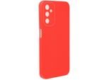 Avizar, Custodia In Silicone Softglow Per Samsung Galaxy A15, Fotocamera Protetta, Rosso