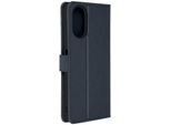 Avizar, Oppo A38 Cover Portafoglio Vintage Con Funzione Stand, Blu Scuro