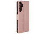 Avizar, Custodia Per Samsung A25 5G Funzione Stand Portafoglio Design Sottile, Oro Rosa